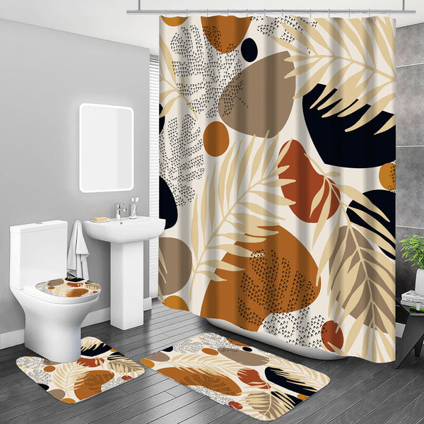 Palm Leaf Shower Curtain