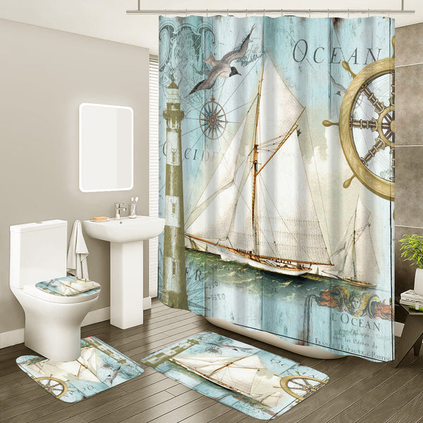 Nautical Shower Curtain