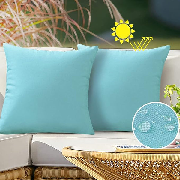 Outdoor Waterproof Throw Pillow Covers