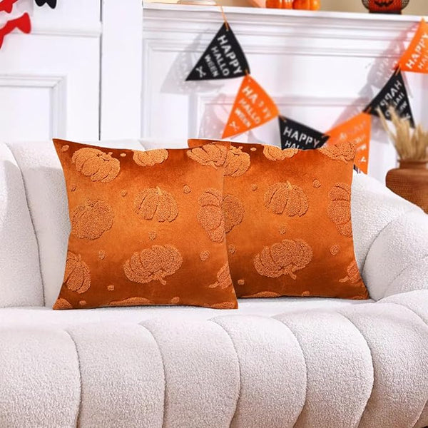 Pumpkin Fall Throw Pillow Covers