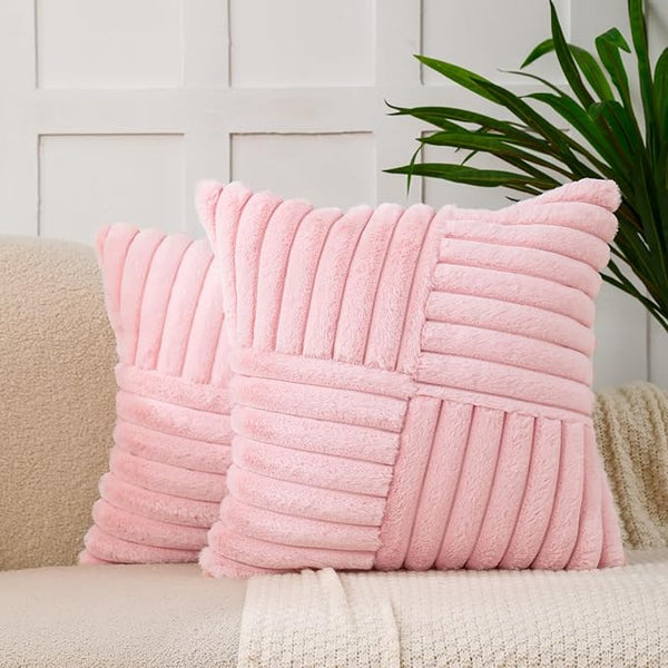 Soft Fluffy Velvet Pillow Covers